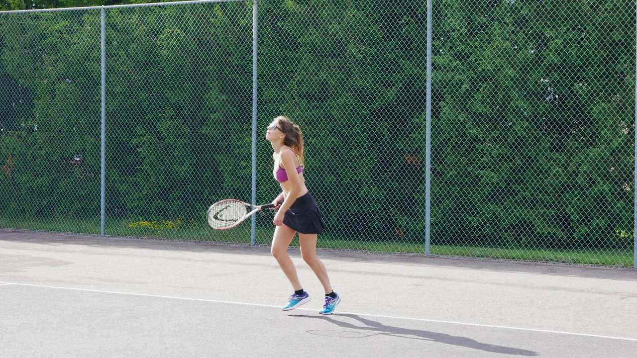 Rozzebud training outdoors with strength, agility and coordinated movement